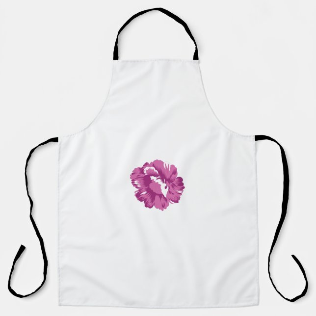 Girly, Pale Megenta, Royal Health Apron (Front)