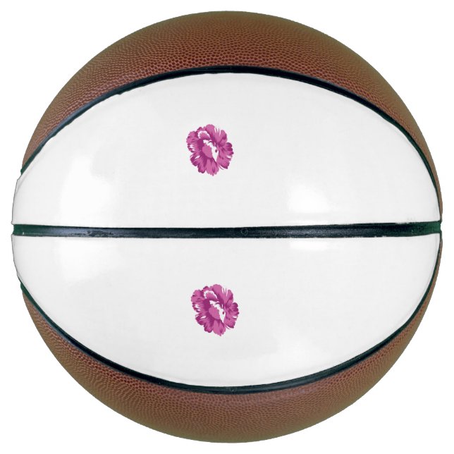 Girly, Pale Megenta, Royal Health Basketball (Front)