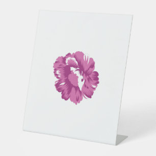 Girly, Pale Megenta, Royal Health Pedestal Sign
