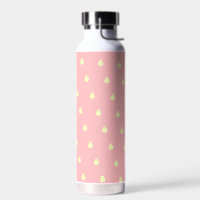Girly Pastel Pink Yellow Cute Floral Pattern
