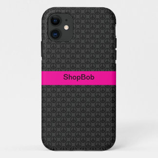 Girly peace patterns iPhone 11 case