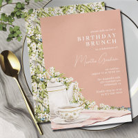 Girly Pink | Fancy Vintage Tea Birthday Brunch