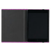 Girly pink sparkly glitter custom Ipad mini case (Inside)