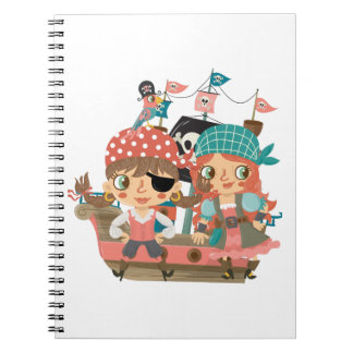 Girly Pirates Notebook