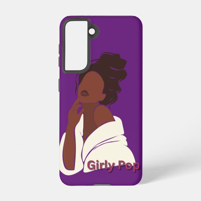 Girly pop phone case Samsung Galaxy S21 (Back)