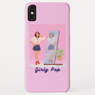Girly pop - pink iPhone XS max case