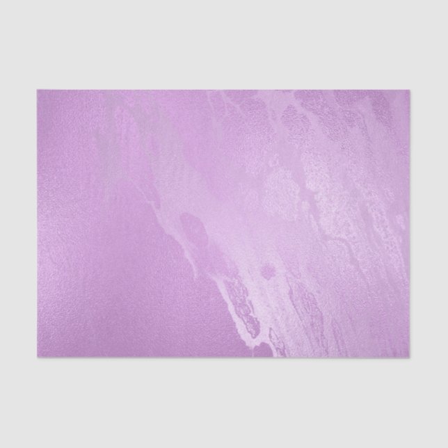 Girly Purple Abstract Tissue Paper (Front)