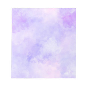 Girly Purple Pink Tie Dye   Notepad