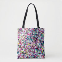 Girly Rainbow Faux Sequins