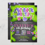 Girly Science Birthday Invitation for Girls<br><div class="desc">Come and discover the formula for fun with this ingenious invitation.

Perfect for:
science birthday invitation
science birthday
birthday invitation
science
science party
mad scientist
mad scientist party
scientist
science decorations
girl
girls</div>