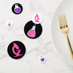 Girly Science Party Confetti