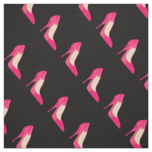 Girly shoes black fabric