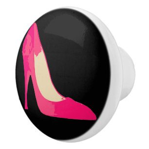 Girly shoes knob/drawer pull