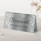 Girly Silver Glitter and Foil Reserved