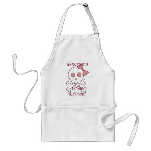 Girly Skull Apron