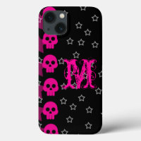 Girly Skull EMO Punk Rocker Rock IPhone 6 Case