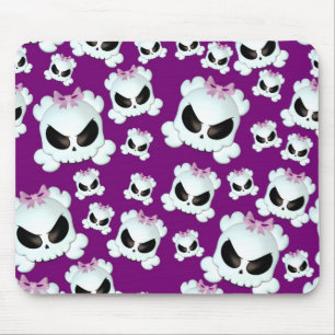 Girly Skullz Mouse Pad