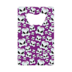 Girly Skullz Wallet Bottle Opener