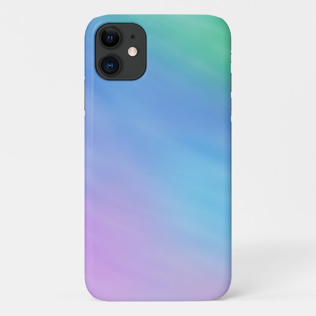 Girly Soft Rainbow Coloured Sky Case-Mate iPhone Case (Back)