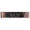 Girly Sparkly Rose Gold Glitter Black
