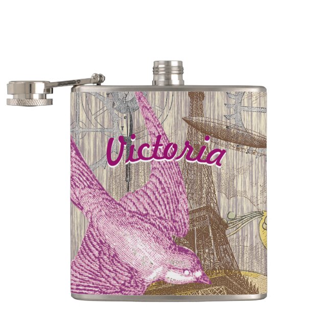 Girly Steam Punk Flasks (Opened)