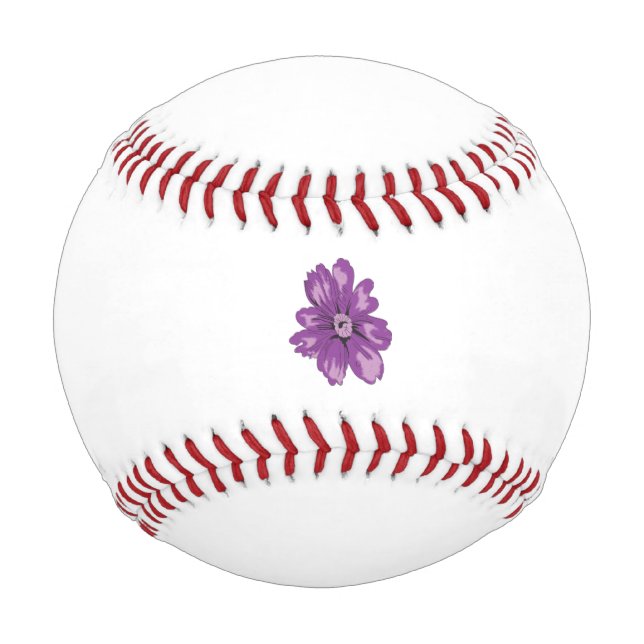 Girly Style, Light Eggplant, Bleached Cedar Baseball (Front)