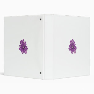 Girly Style, Light Eggplant, Bleached Cedar Binder