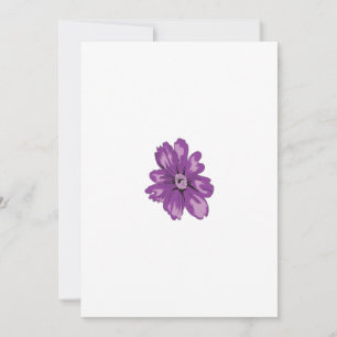 Girly Style, Light Eggplant, Bleached Cedar Holiday Card