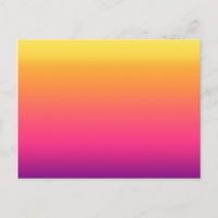 Girly Summer Tropical Gradient Abstract Sunset