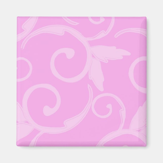 Girly Swirl Magnet (Front)