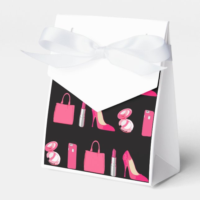 Girly things favour box (Front Side)