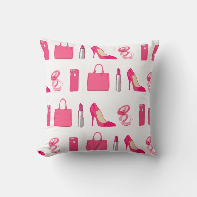 girly things pillow (Front)