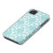 Girly Turquoise Damask Pattern