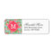 Girly Vintage Roses Floral Monogram