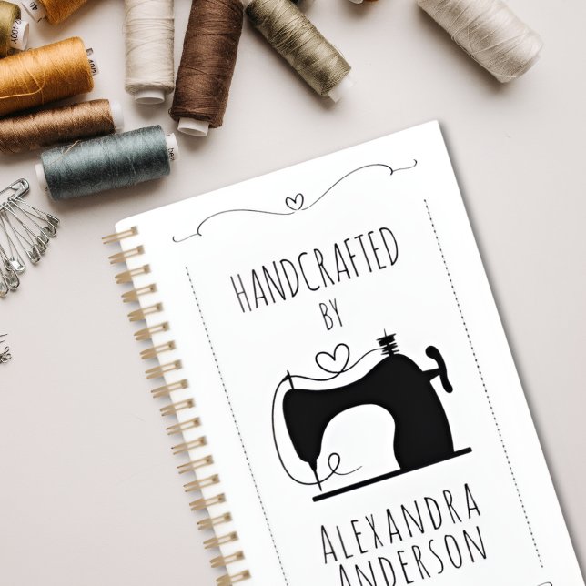 Girly Vintage Sewing Machine Hand Craft Minimal Planner (Girly Vintage Sewing Machine Hand Craft Minimal Planner)