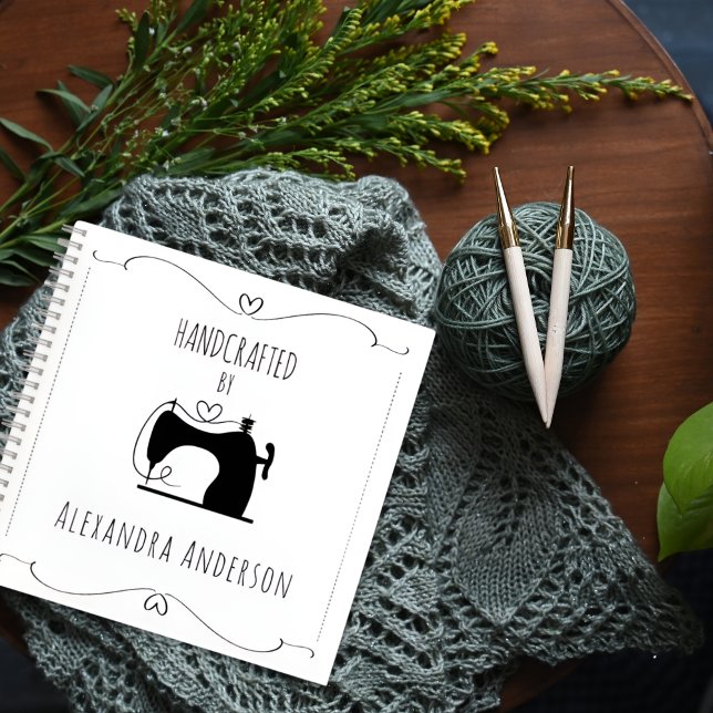 Girly Vintage Sewing Machine Hand Craft Notebook (Girly Vintage Sewing Machine Hand Craft Notebook)