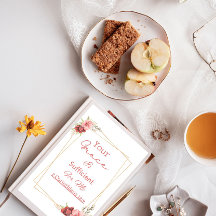 Girly Watercolor Floral Christian Women