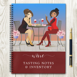 Girly Wine Tasting Notebook