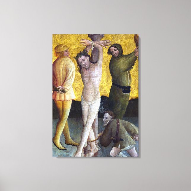 Girolamo Romanino The Flagellation Canvas Print (Front)