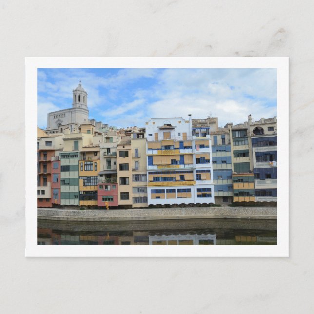 Girona (Gerona) Postcard (Front)