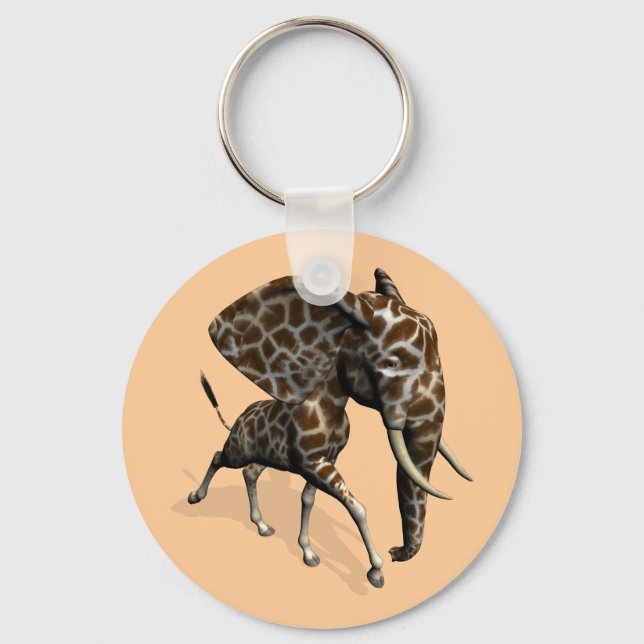 Girphant Or Eleffe Keychain (Front)