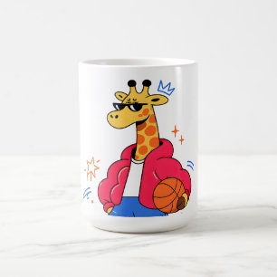girrafes can jump : Streetwear Hoops Coffee Mug