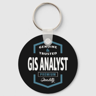 Gis Analyst Gift Ideas Keychain