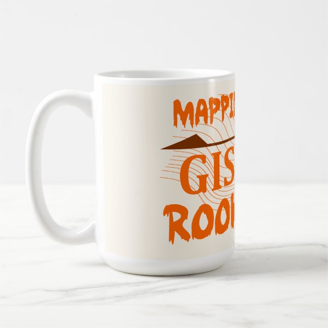 GIS, Geodesy, Surveyor drink Coffee Mug (Left)