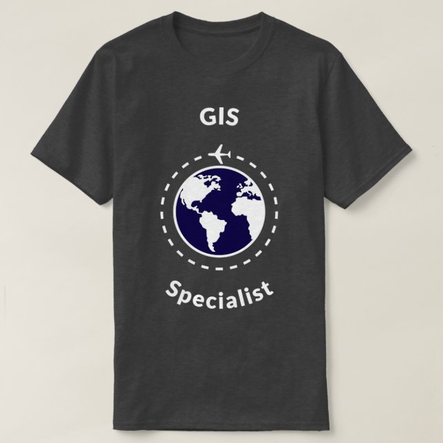 GIS Specialist T-Shirt (Design Front)