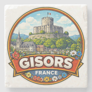 Gisors France Stone Coaster
