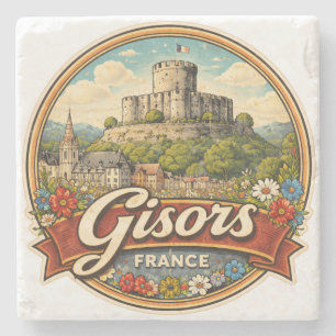 Gisors France Stone Coaster