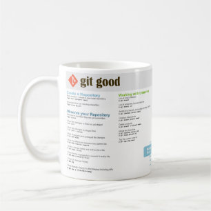 'Git Good' Git Cheatsheet Mug