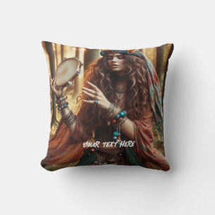Gitana Throw Pillow