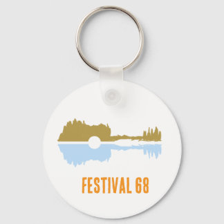 Gitarre pastel keychain